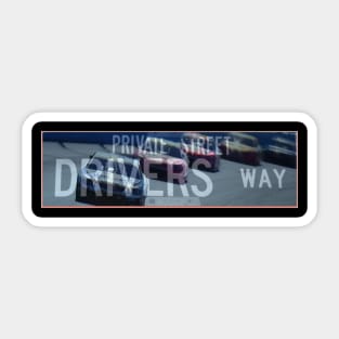 Drivers Way - Private Street Sticker